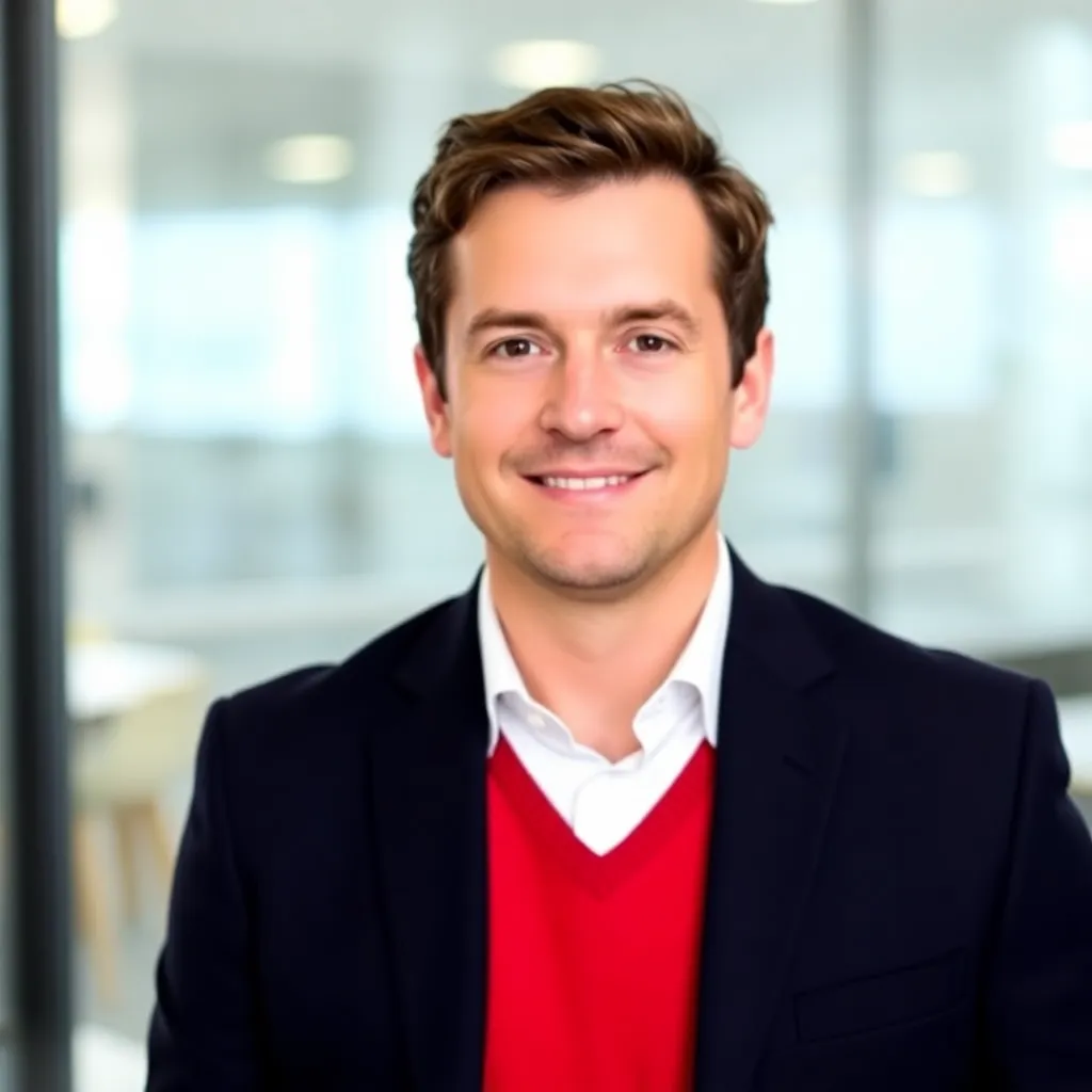 Portret van Thomas Bakker, financieel coach